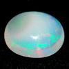 0.72 Ct. Oval Cabochon Natural Multi Color Opal Sudan