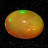 0.85 Ct. Oval Cabochon Natural Multi Color Opal Sudan