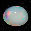 0.77 Ct. Oval Cabochon Natural Multi Color Opal Sudan