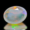 0.71 Ct Oval Shape Natural Multi Color Opal Unheated