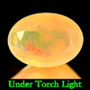 0.46 Ct Oval Shape Natural Multi Color Opal Unheated