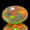 Unheated 0.29 Ct Oval Shape Natural Multi Color Opal