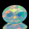 Unheated 0.70 Ct Oval Shape Natural Multi Color Opal