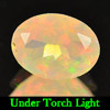 0.92 Ct. Oval Shape Natural Multi Color Opal Unheated