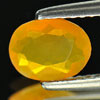 0.61 Ct. Natural Oval Shape Orange Yellow Fire Opal Gem
