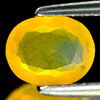 0.87 Ct. Oval Shape Natural Orange Yellow Fire Opal Gem