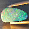 0.84 Ct. Natural Gem Multi Color Doublet Opal Australia