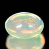 Unheated 0.83 Ct Oval Cabochon Natural Multi Color Opal