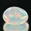 Unheated 0.97 Ct Oval Cabochon Natural Multi Color Opal