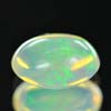 0.83 Ct Oval Cabochon Natural Multi Color Opal Unheated