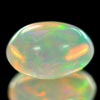 0.53 Ct Oval Cabochon Natural Multi Color Opal Unheated