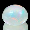 Unheated 0.68 Ct Oval Cab Natural Gem Multi Color Opal