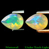 Good Gemstone 0.71 Ct. Pear Shape Natural Multi Color Opal Unheated