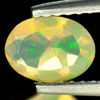0.49 Ct. Oval Shape Natural Multi Color Opal Unheated