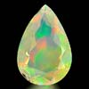 0.73 Ct. Pear Natural Gemstone Opal Multi Color Unheated 0.73 Ct. Pear Natural Gemstone Opal Multi Color Unheated