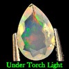 Pear Shape 0.67 Ct. Natural Opal Multi Color Unheated Pear Shape 0.67 Ct. Natural Opal Multi Color Unheated
