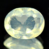 Unheated 1.37 Ct. Oval Shape Natural White Opal Gemstone