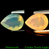Unheated 0.68 Ct. Pear Shape Natural Multi-Color Play Of Colour Opal