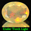 0.73 Ct. Natural Multi-Color Play Of Colour Opal Oval Shape 0.73 Ct. Natural Multi-Color Play Of Colour Opal Oval Shape