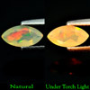 0.63 Ct. Pair Natural Gems Multi-Color Play Of Colour Opal Marquise Shape
