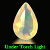 Unheated 0.57 Ct. Natural Multi-Color Play Of Colour Opal Pear Shape