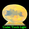 0.75 Ct. Natural Multi-Color Play Of Colour Opal Oval Shape