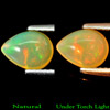 0.77 Ct. Natural Multi-Color Play Of Colour Opal Pear Cabochon