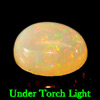 0.85 Ct. Oval Cabochon Natural Multi - Color Play Of Colour Opal 0.85 Ct. Oval Cabochon Natural Multi - Color Play Of Colour Opal