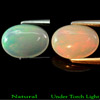 Natural 1.60 Ct. Oval Cabochon Multi - Color Play Of Colour Opal Gem Ethiopia Natural 1.60 Ct. Oval Cabochon Multi - Color Play Of Colour Opal Gem Ethiopia