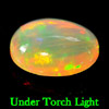 Multi Color Opal 1.41 Ct. Oval Cabochon 9.4 x 7 Mm. Natural Gemstone Unheated Multi Color Opal 1.41 Ct. Oval Cabochon 9.4 x 7 Mm. Natural Gemstone Unheated