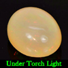 Natural Gemstone 2.39 Ct. Oval Cabochon Multi - Color Play Of Colour Opal Natural Gemstone 2.39 Ct. Oval Cabochon Multi - Color Play Of Colour Opal