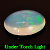 0.89 Ct. Oval Cabochon Natural Multi - Color Play Of Colour Opal Unheated 0.89 Ct. Oval Cabochon Natural Multi - Color Play Of Colour Opal Unheated