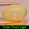 1.26 Ct. Natural Gem Oval Cabochon Multi-Color Play Of Colour Opal Unheated