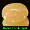 3.30 Ct. Oval Cabochon Natural Gem Multi-Color Play Of Colour Opal