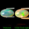 Unheated Natural Gem 1.37 Ct. Oval Cabochon Multi-Color Play Of Colour Opal