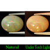 2.34 Ct. Natural Multi-Color Play Of Colour Opal Oval Cabochon Unheated