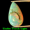 2.62 Ct. Good Gem Natural Multi-Color Play Of Colour Opal Pear Cabochon