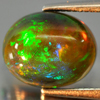 Play Of Color Rainbow Fire Red Black Opal 1.74 Ct Oval Cabochon Natural Ethiopia Play Of Color Rainbow Fire Red Black Opal 1.74 Ct Oval Cabochon Natural Ethiopia