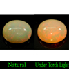 8.72 Ct. Oval Cabochon Natural Gem Multi-Color Play Of Colour Opal