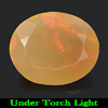 Opal Multi Color Play Of Colour 1.51 Ct. Oval 10 x 8.2 Mm. Natural Gem Unheated Opal Multi Color Play Of Colour 1.51 Ct. Oval 10 x 8.2 Mm. Natural Gem Unheated