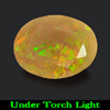 0.75 Ct. Attractive Oval Natural Gem Multi Color Play Of Colour Opal 0.75 Ct. Attractive Oval Natural Gem Multi Color Play Of Colour Opal