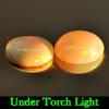 Beauteous Gem 1.24 Ct. 2 Pcs. Oval Cab Natural Multi Color Play Of Colour Opal