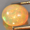 Nice Gemstone 0.70 Ct. Oval Cabochon Natural Multi Color Play Of Colour Opal