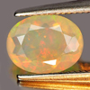 0.75 Ct. Charming Natural Gem Multi Color Play Of Colour Opal Oval Shape