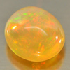 0.76 Ct. Oval Cabochon Natural Gem Play Of Colour Multi Color Opal