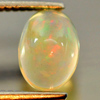 0.56 Ct. Beauteous Natural Gem Play Of Colour Multi Color Opal Oval Cabochon