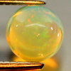 0.57 Ct. Nice Natural Gem Play Of Colour Multi Color Opal Round Cabochon