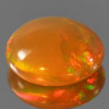 0.70 Ct. Nice Natural Gem Play Of Colour Multi Color Opal Oval Cabochon