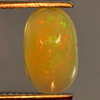 Unheated 0.62 Ct. Oval Cab Natural Play Of Colour Multi Color Opal Gem