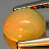 0.77 Ct. Alluring Oval Cabochon Natural Gem Play Of Colour Multi Color Opal